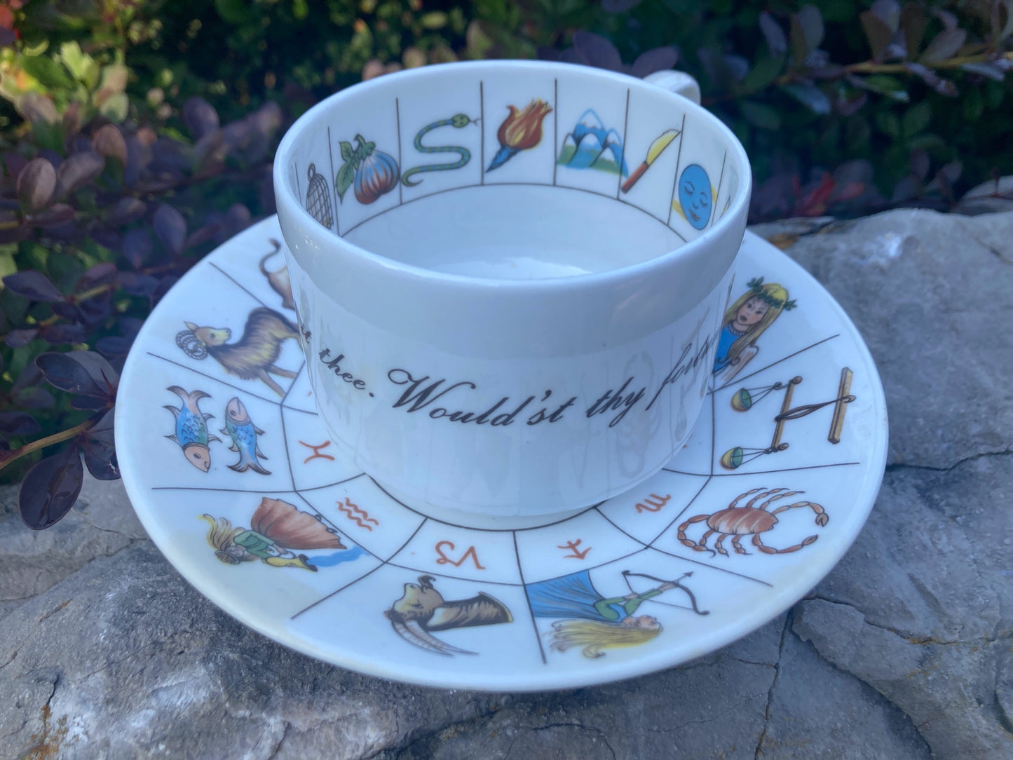 Tarot Cup and Saucer  - 1