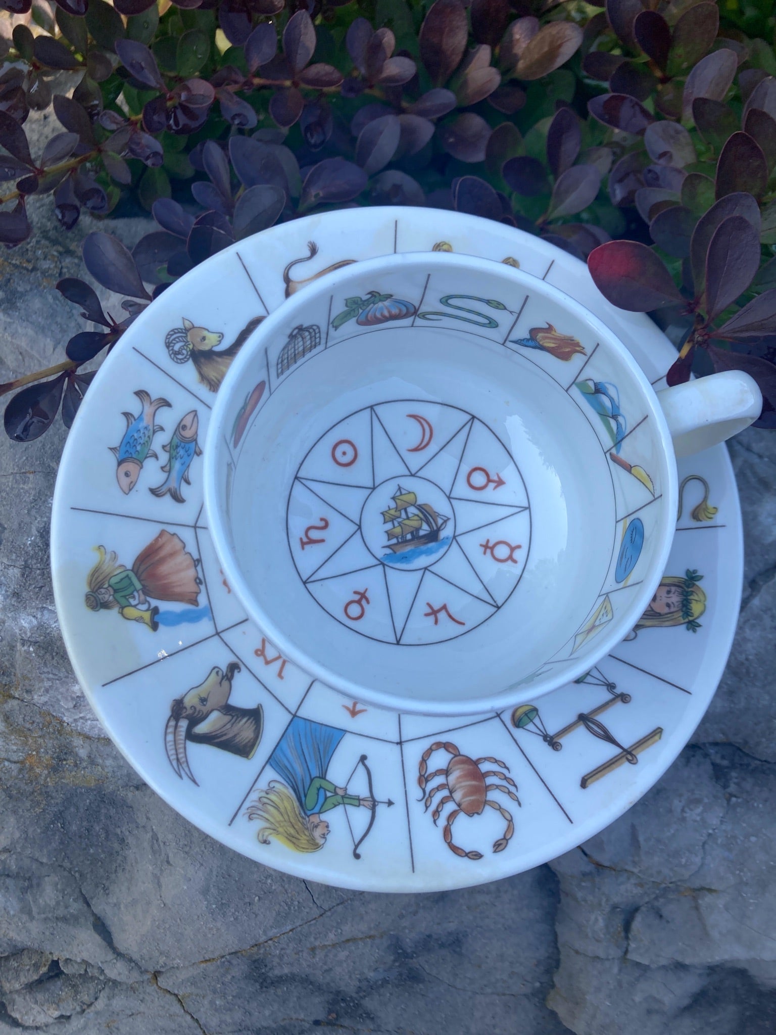 Tarot Cup and Saucer  - 2