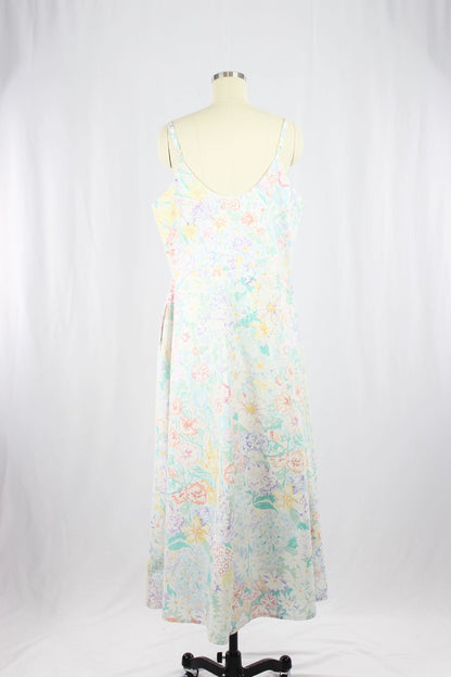 WORTH Meadow Floral Tea Dress, Size L - 3