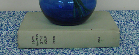Neutral "Seven Wonders of the World" Book - 1