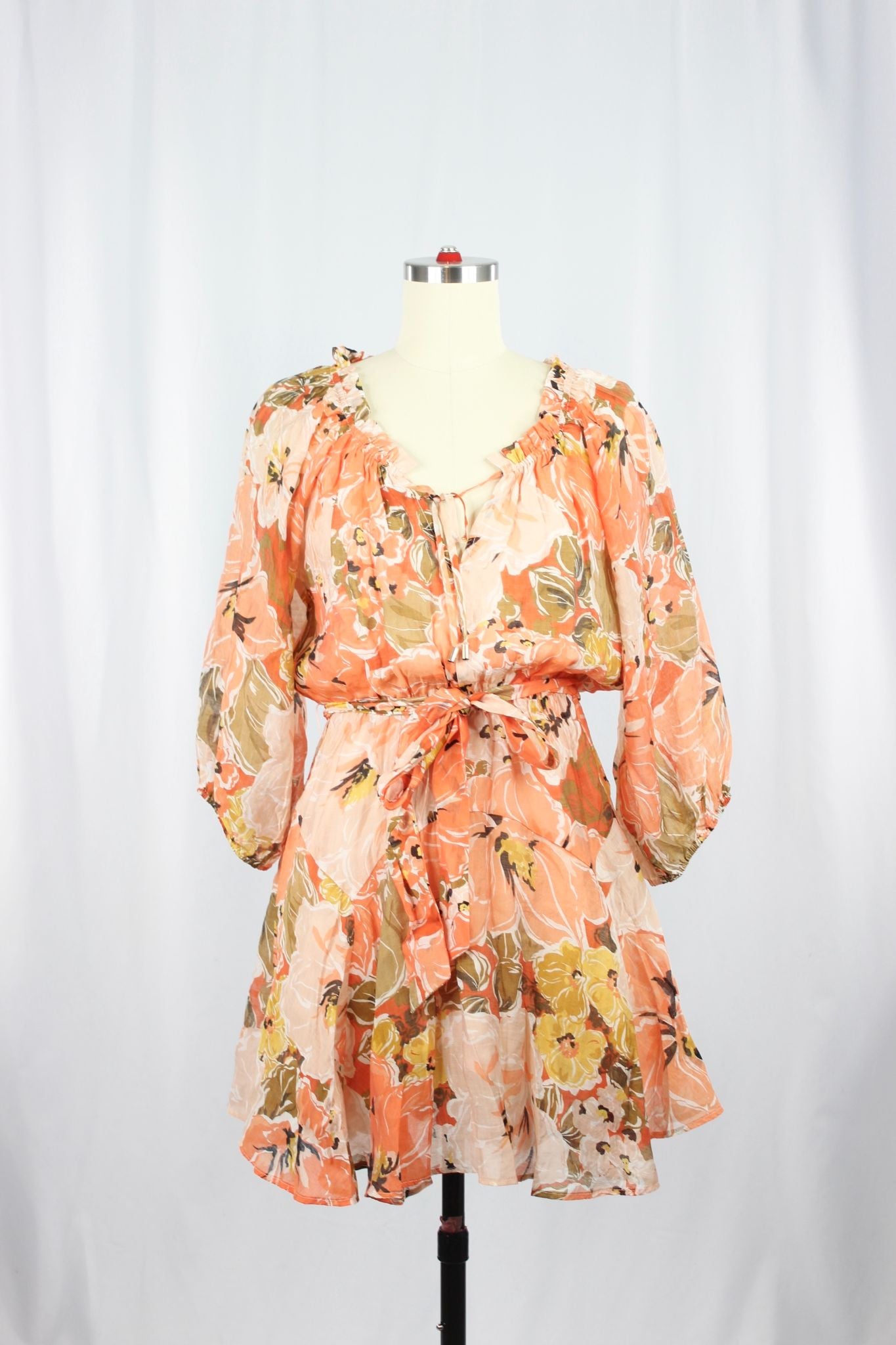 MINKPINK Tahlia Floral Mini Dress, Size XS - 1