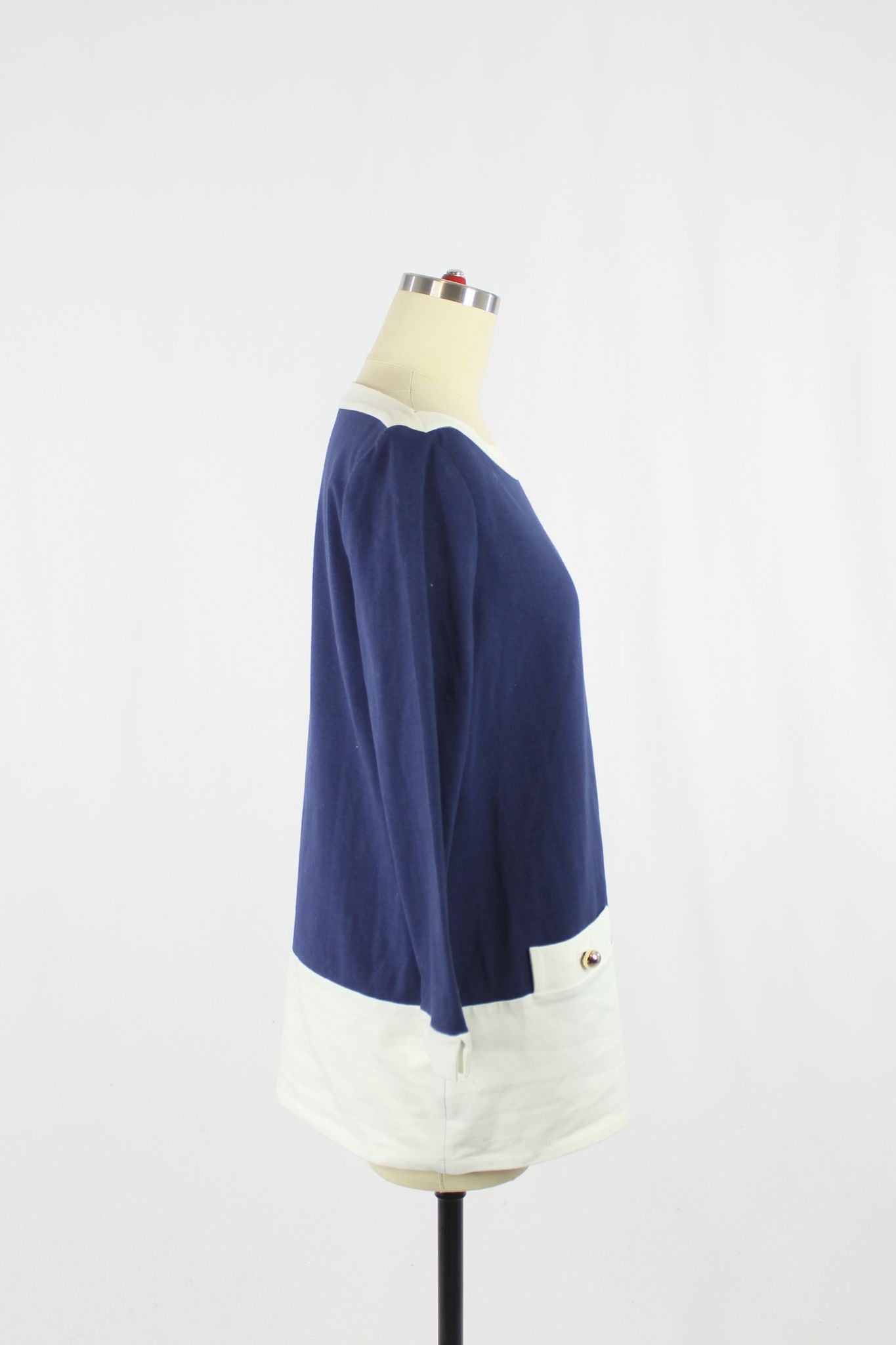 KATE SPADE Mazie Nautical Tunic, Size L - 2