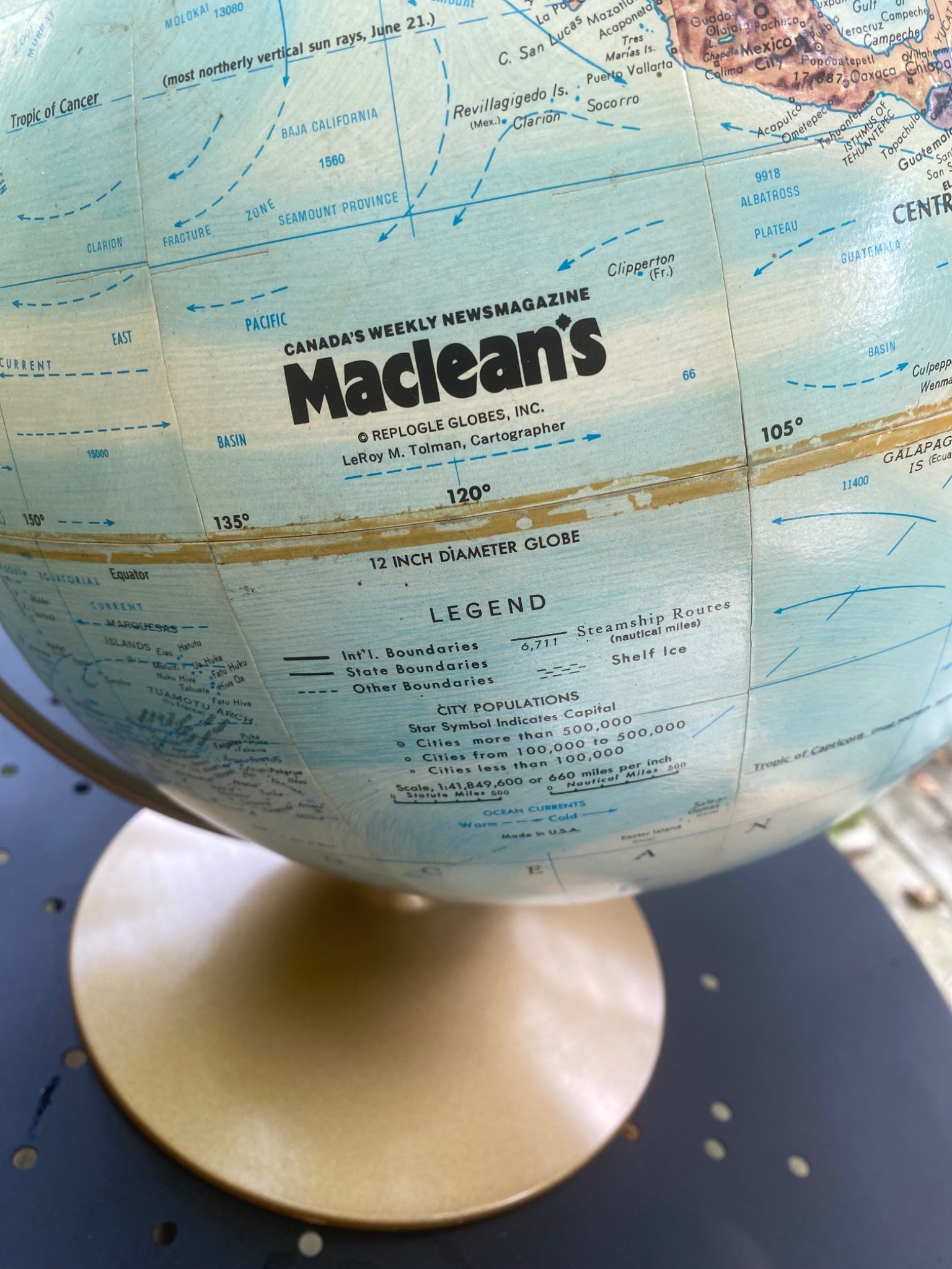 Vintage Globe - 2