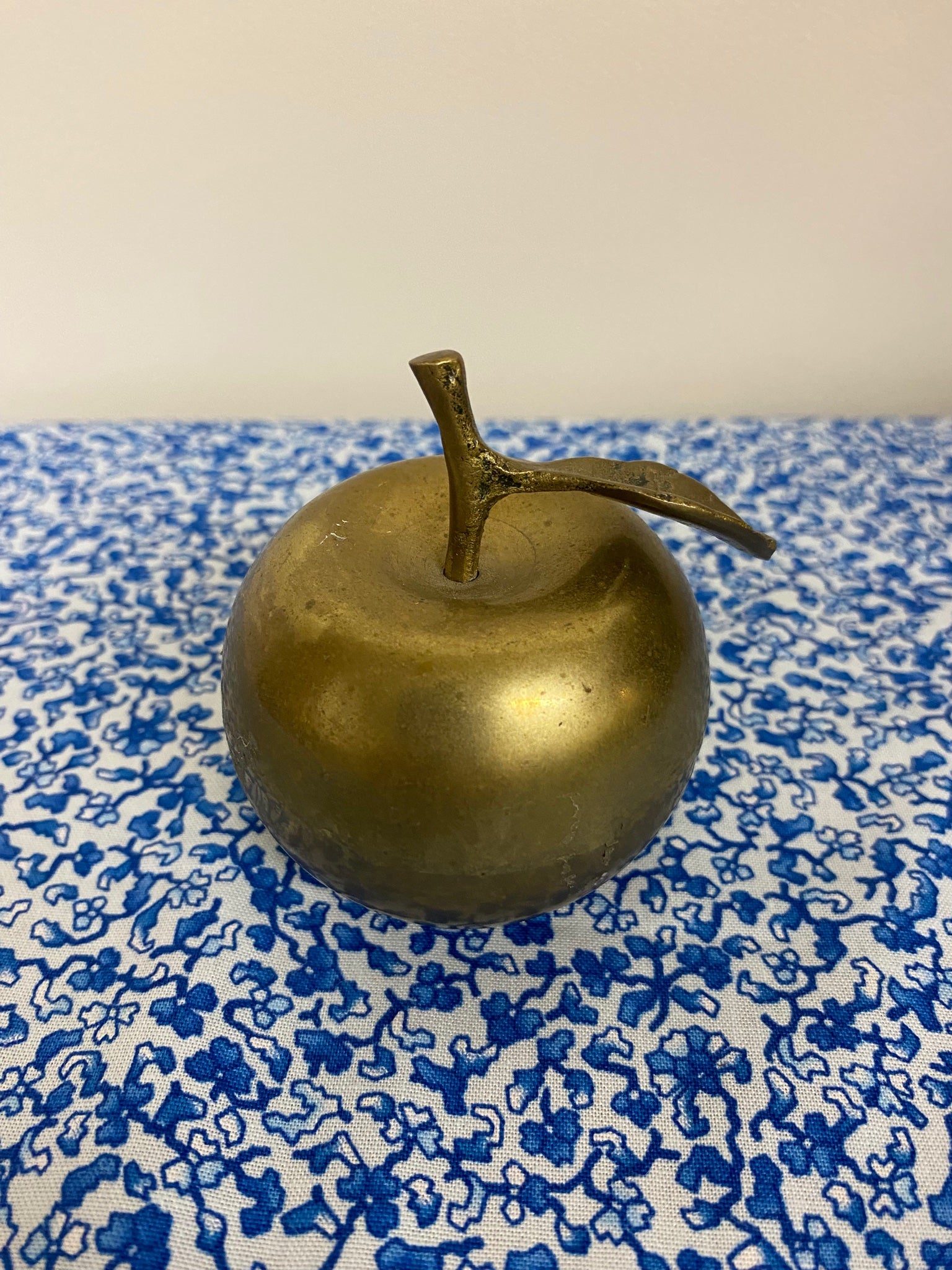 Brass apple bell - 2