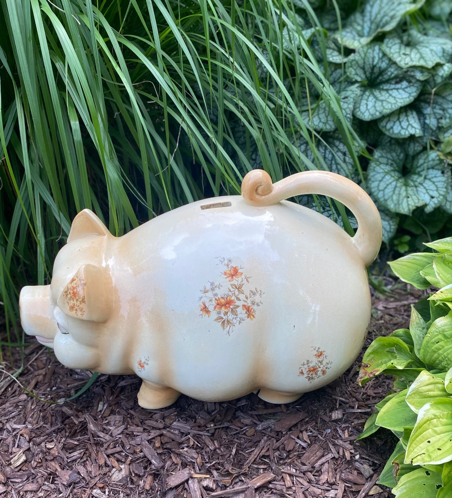 Vintage 60’s Ceramic Piggy Bank - 1