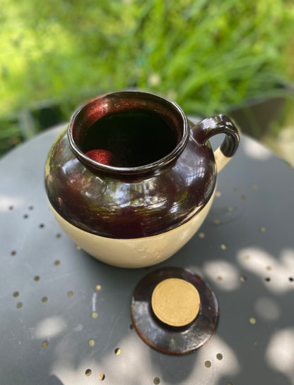 Vintage Stoneware Bean Pot / Crock - 2