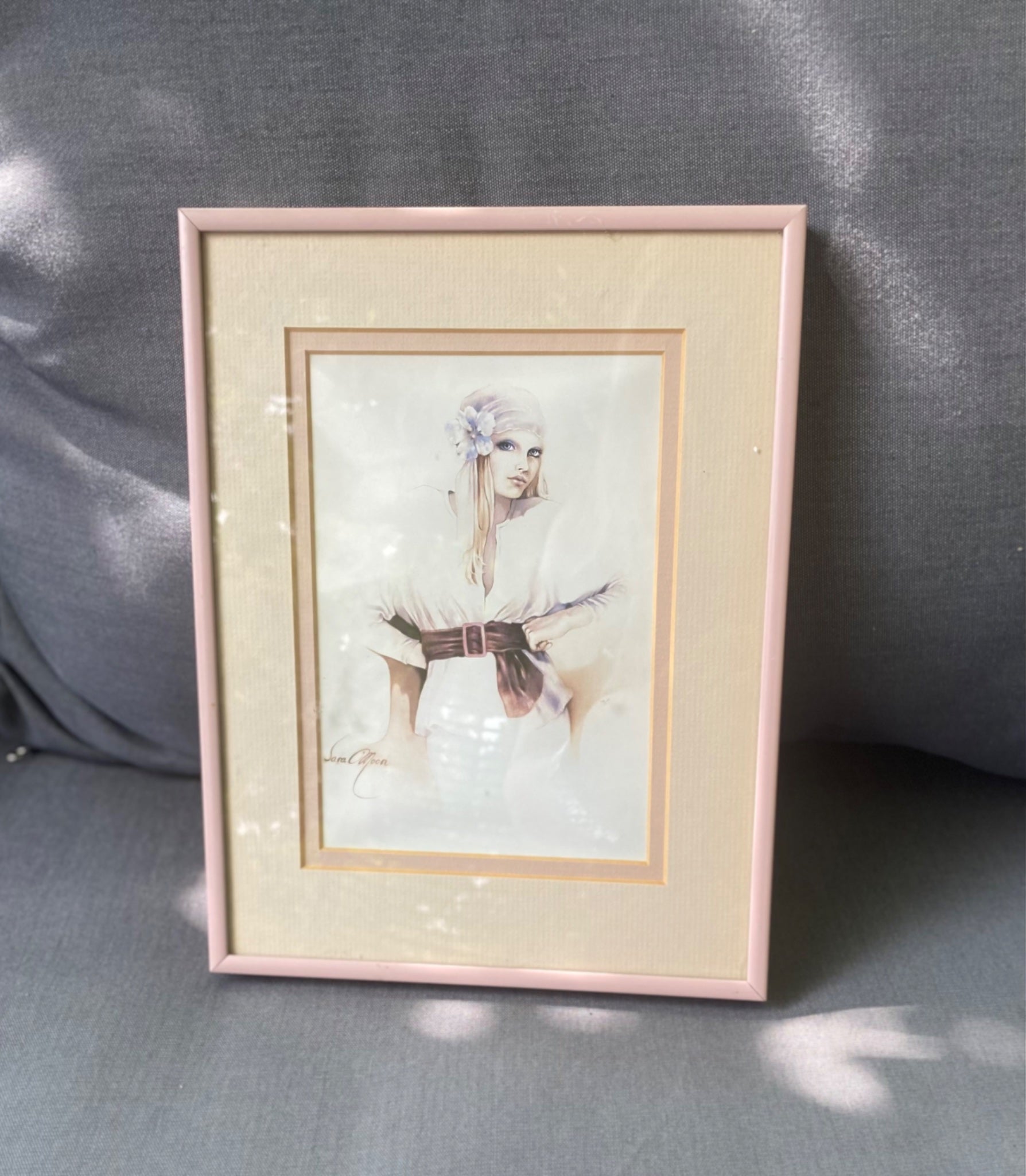 Sara Moon “Yvette” Framed Print - 1