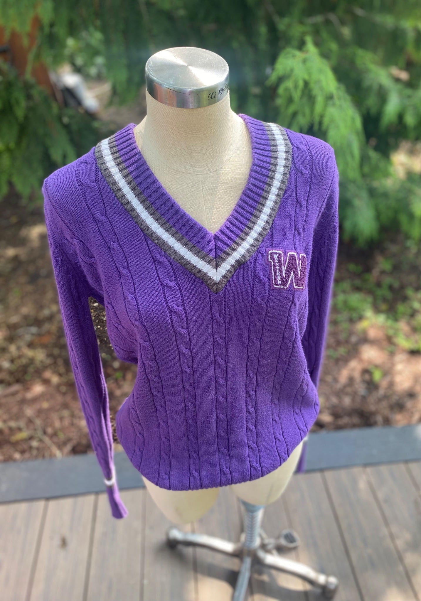 Western University Varsity Sweater - 1