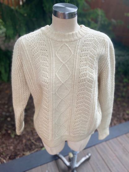 Vintage Wool Fisherman’s Sweater - 3