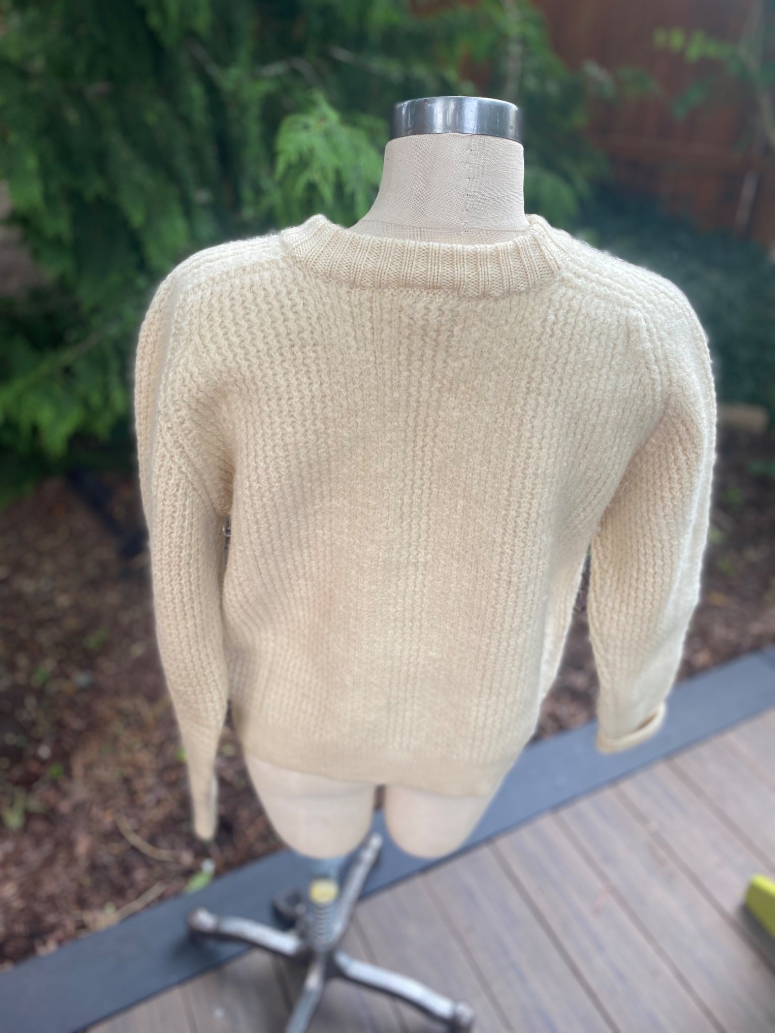 Vintage Wool Fisherman’s Sweater - 2