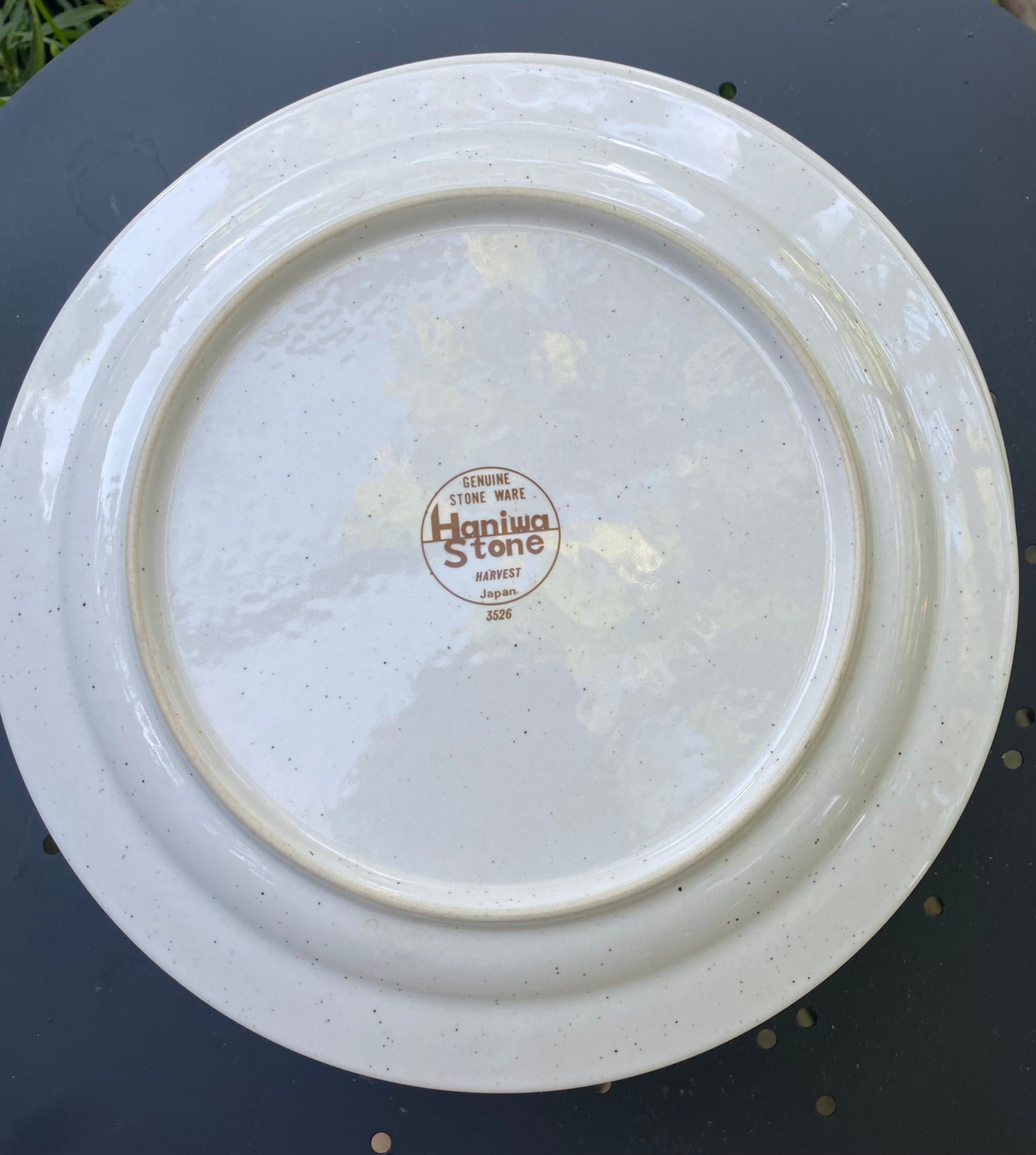 Vintage Set of Five Wheat Harvest plates - 3