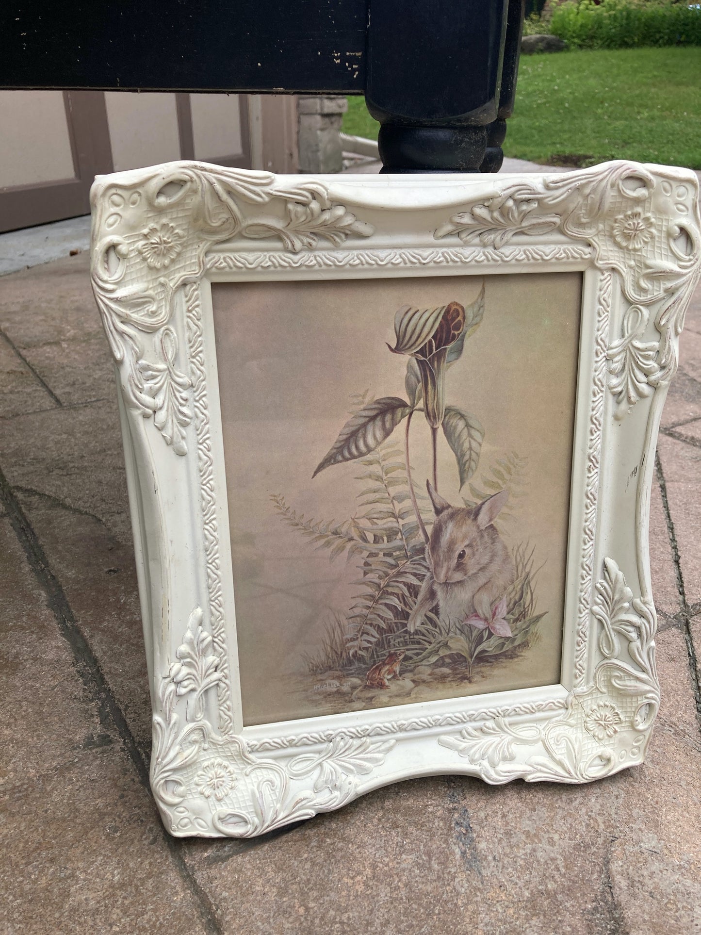 bunny vintage frame - 1