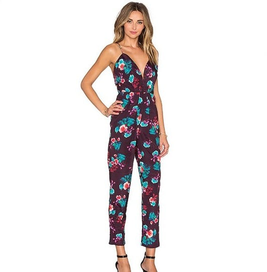 LOVERS + FRIENDS Floral Jumpsuit - 1