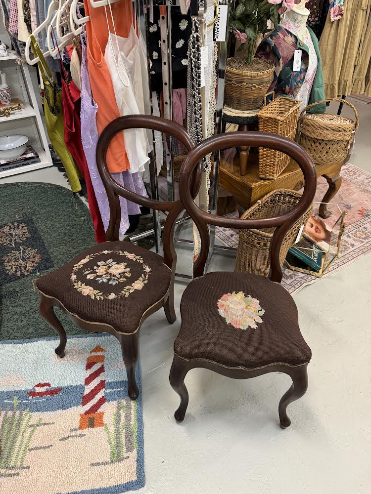 Set of 2 Victorian Chairs - 1