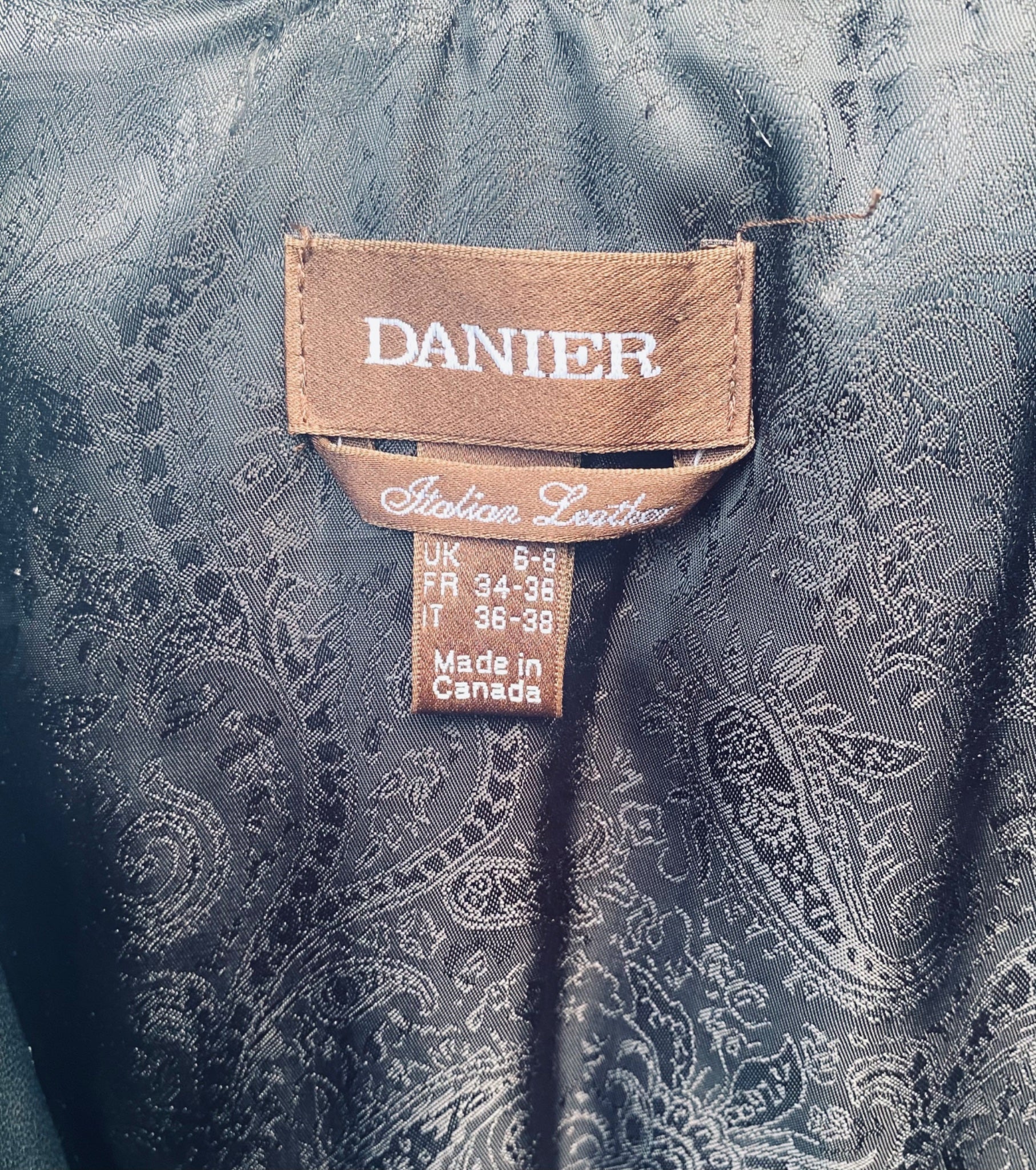 Vintage Danier Leather Jacket - 3