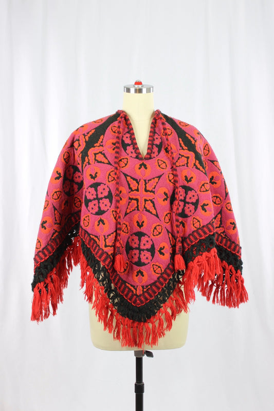 Tapestry Poncho - 1