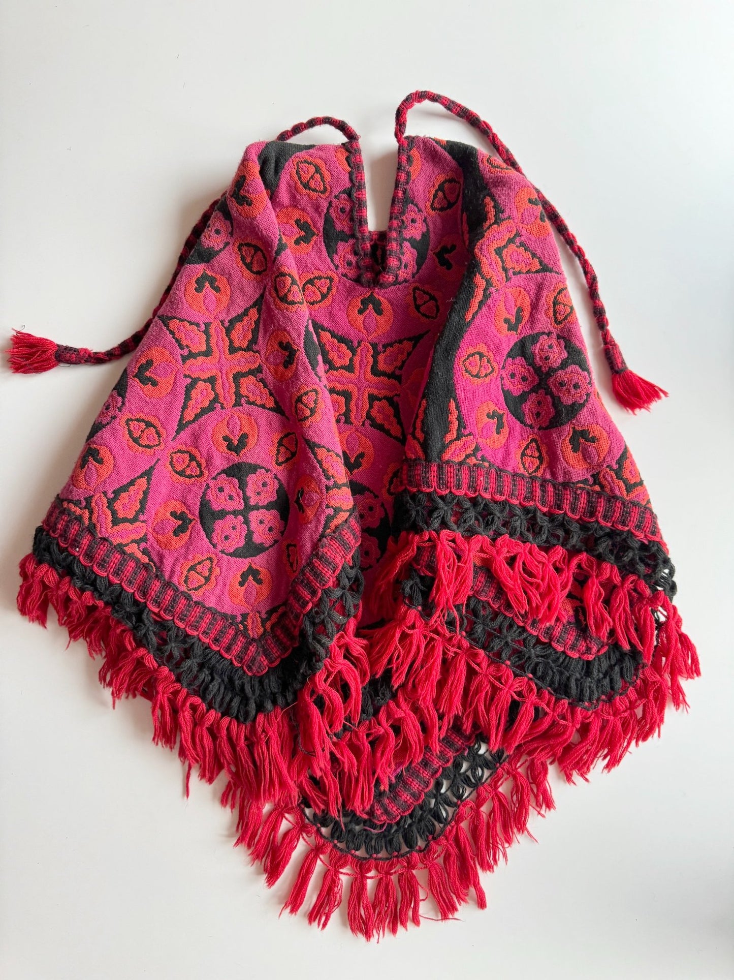 Tapestry Poncho - 3