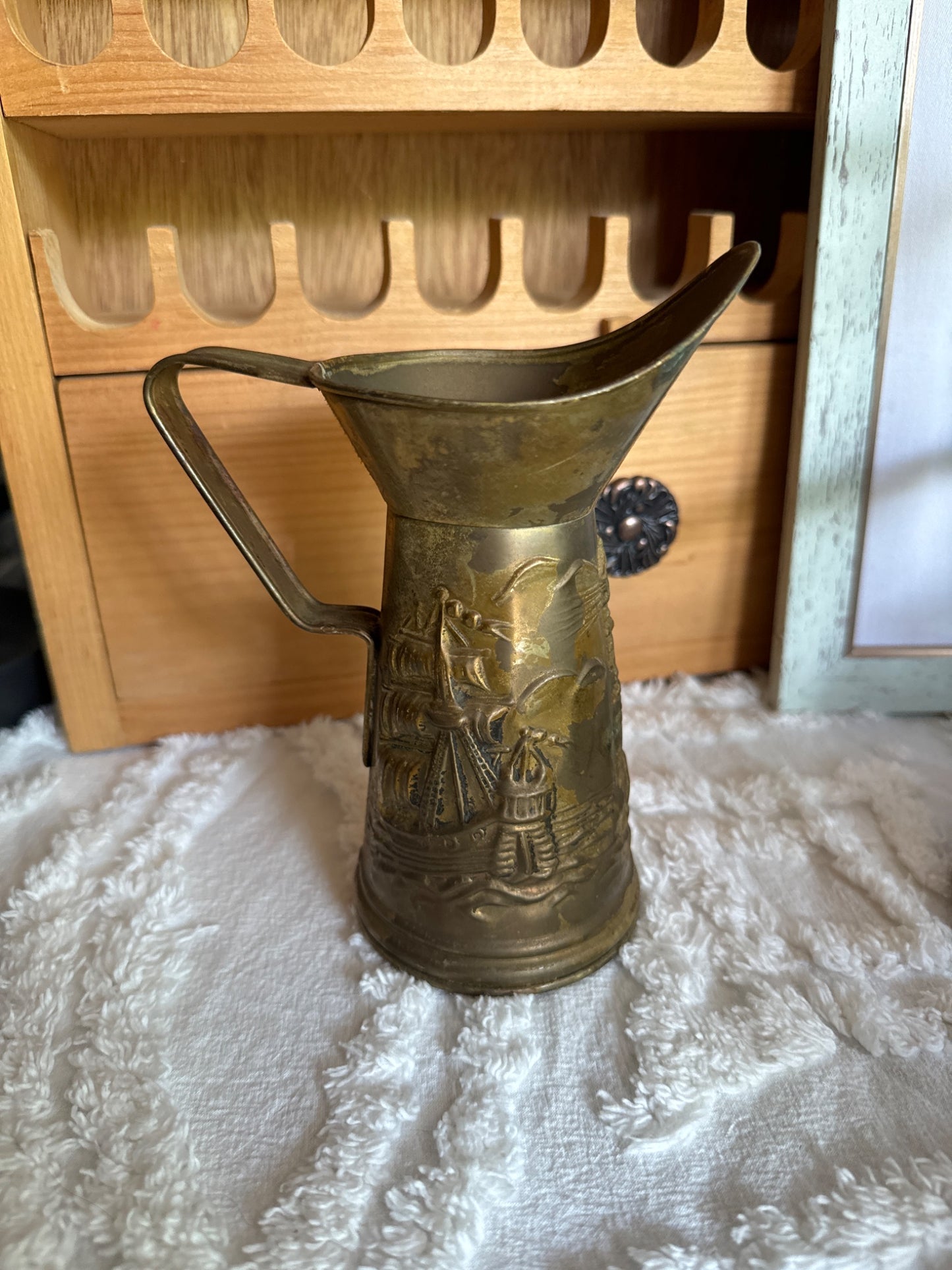 Brass vintage pitcher 1 - 1