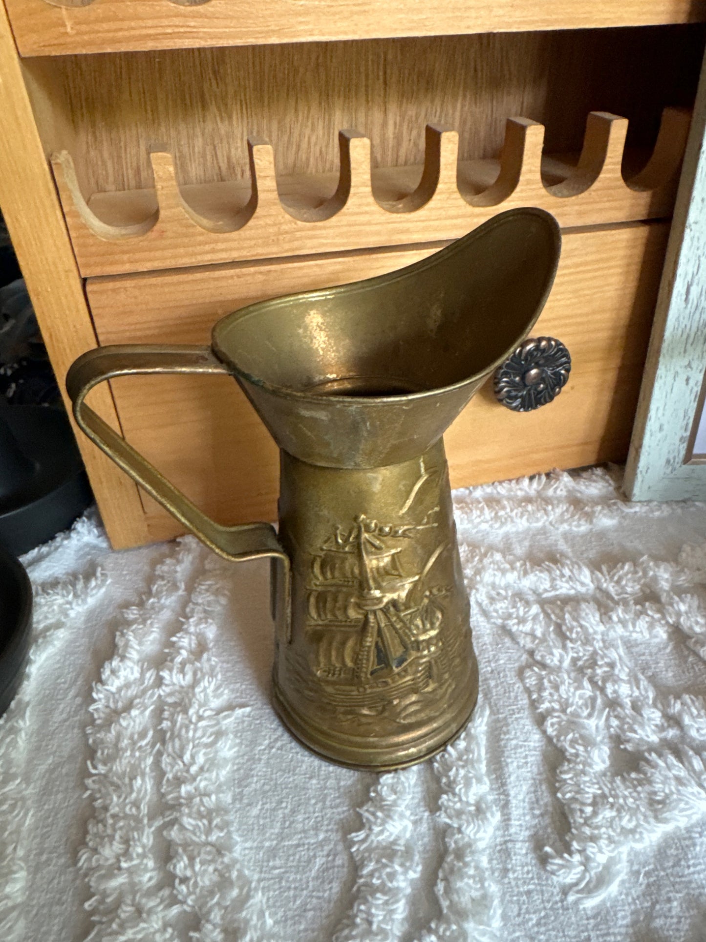 Brass vintage pitcher 2 - 1