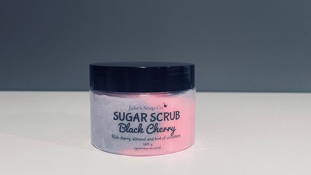 Black Cherry Sugar Scrub - 1