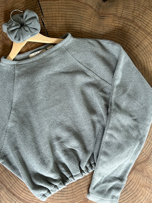 the sage fleece mockneck set - 1