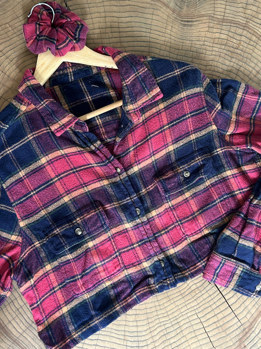 the softest vintage plaid set - 1