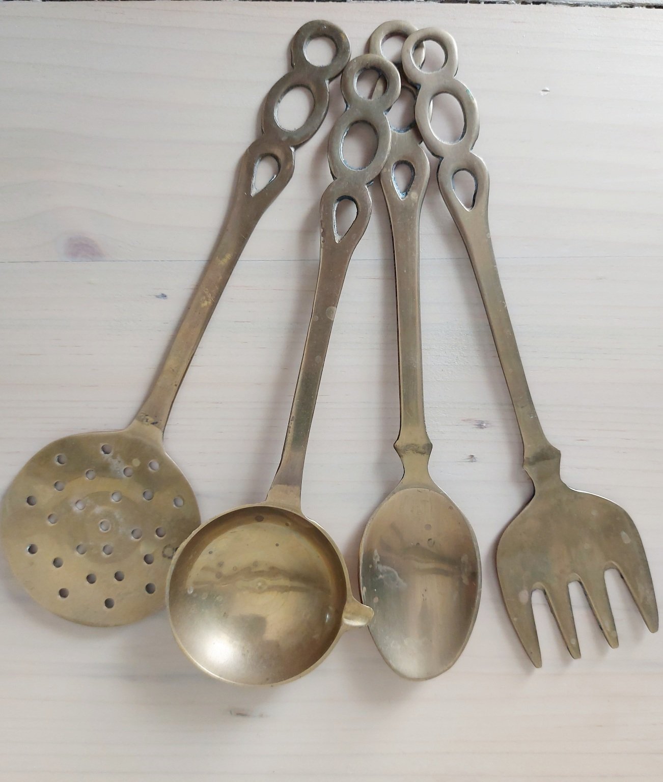 Brass utensil set - 1