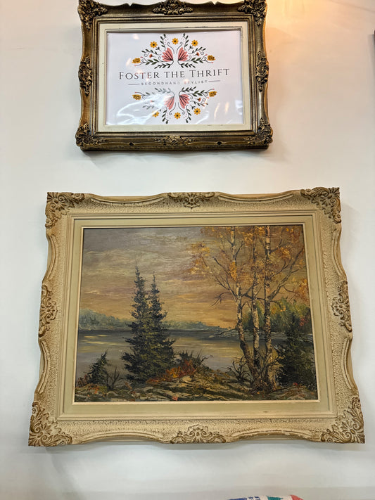 Vintage lg oil painting - 1