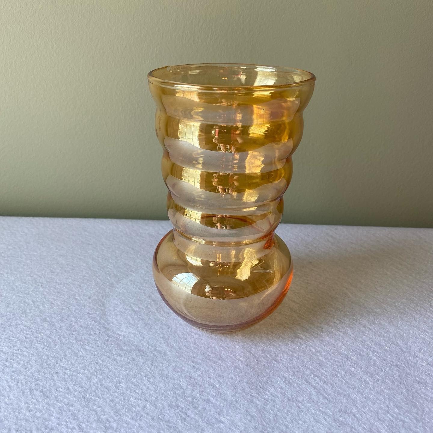 Iridescent Glass Vase - 1