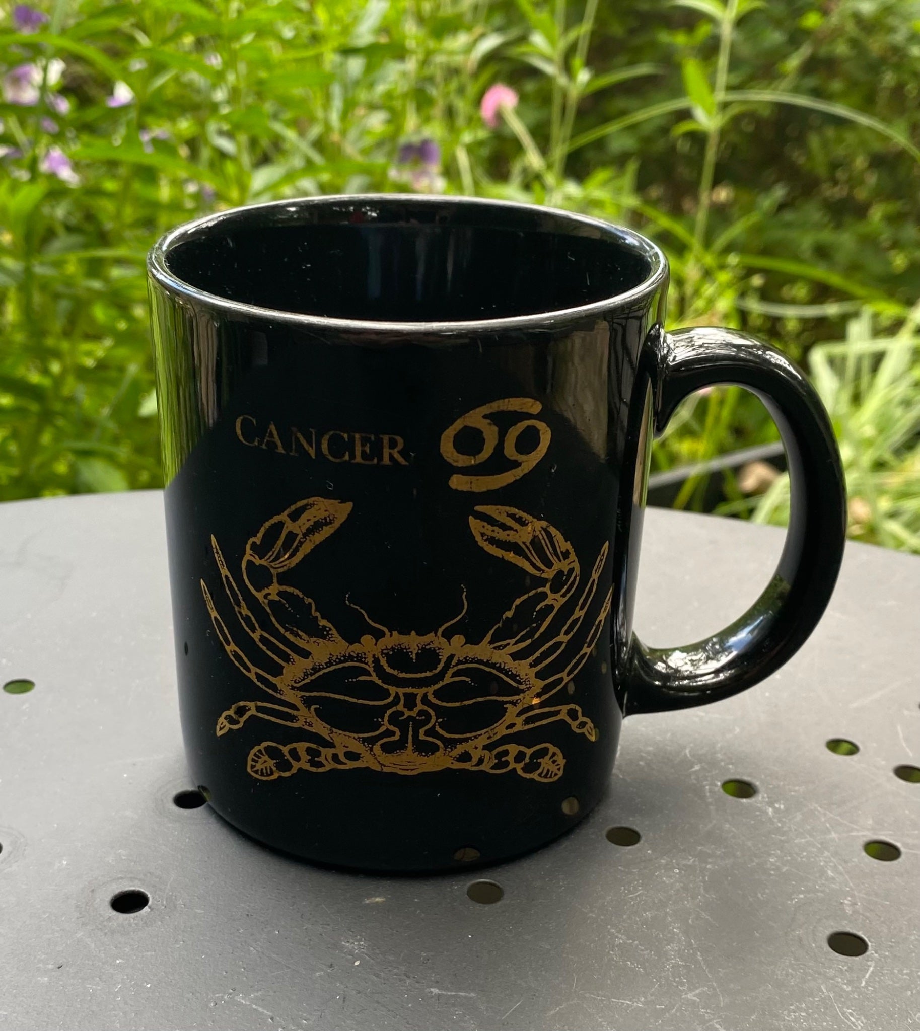 Vintage Cancer Horoscope Mug - 1