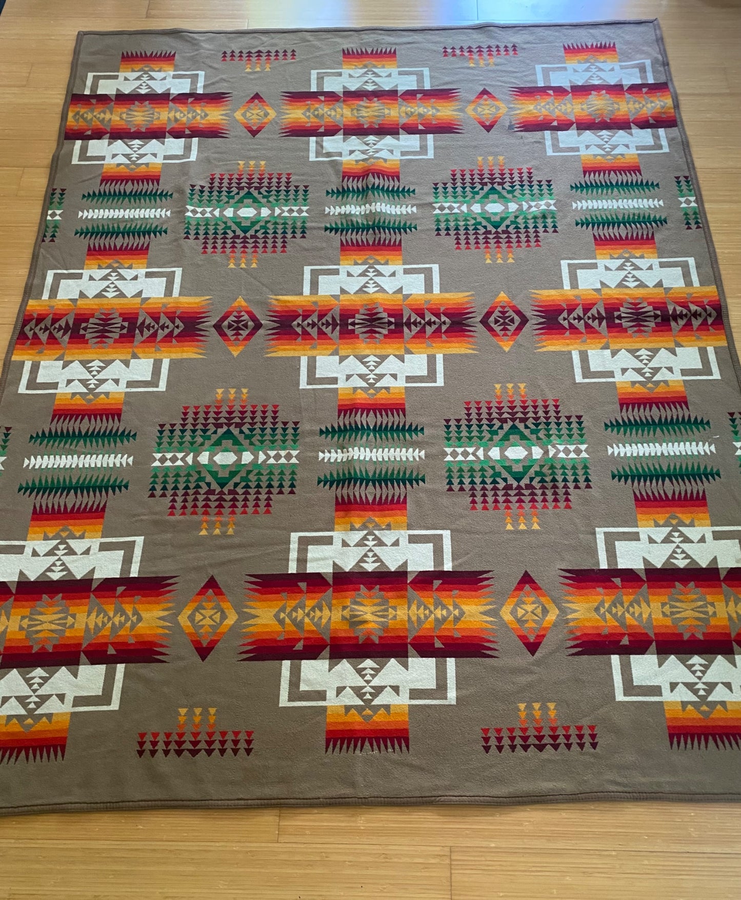 Beaver State Wool Pendleton Blanket - 3