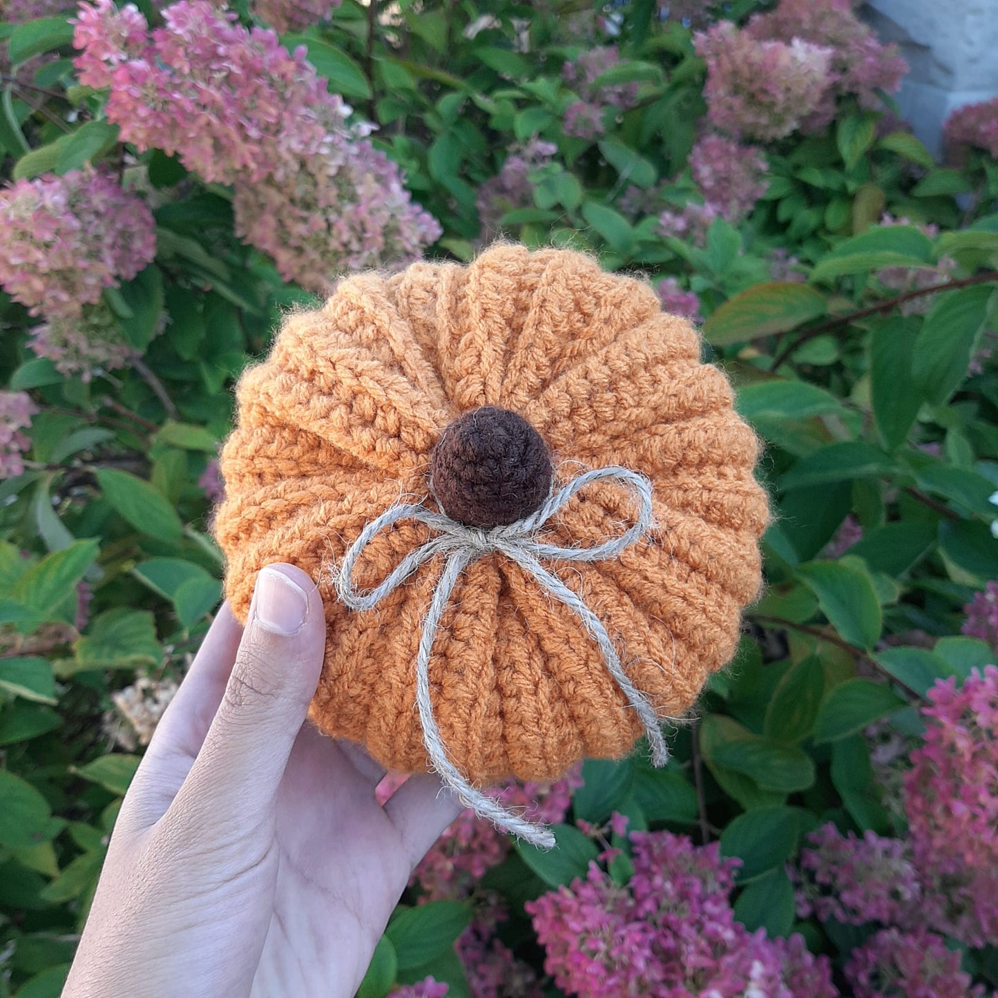 Crochet Pumpkin - 2