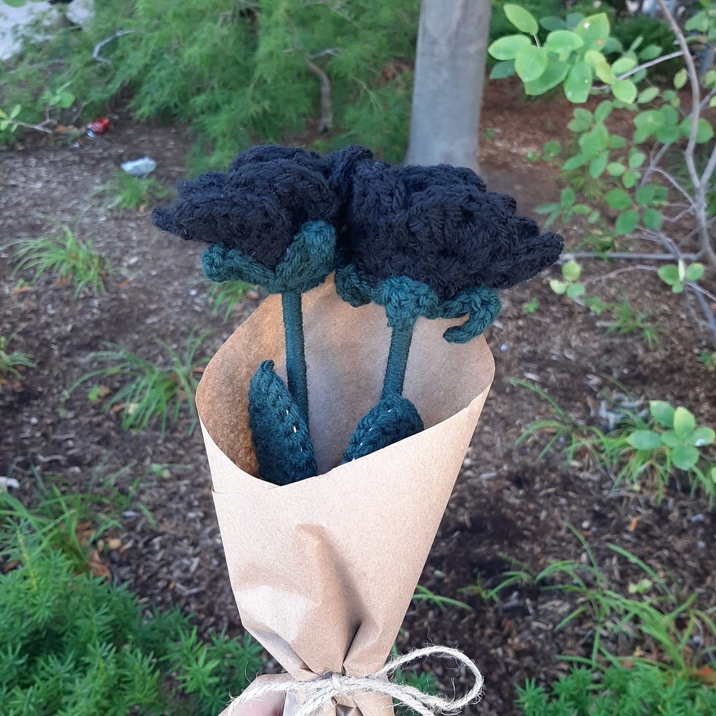 Black Roses Bouquet - 1