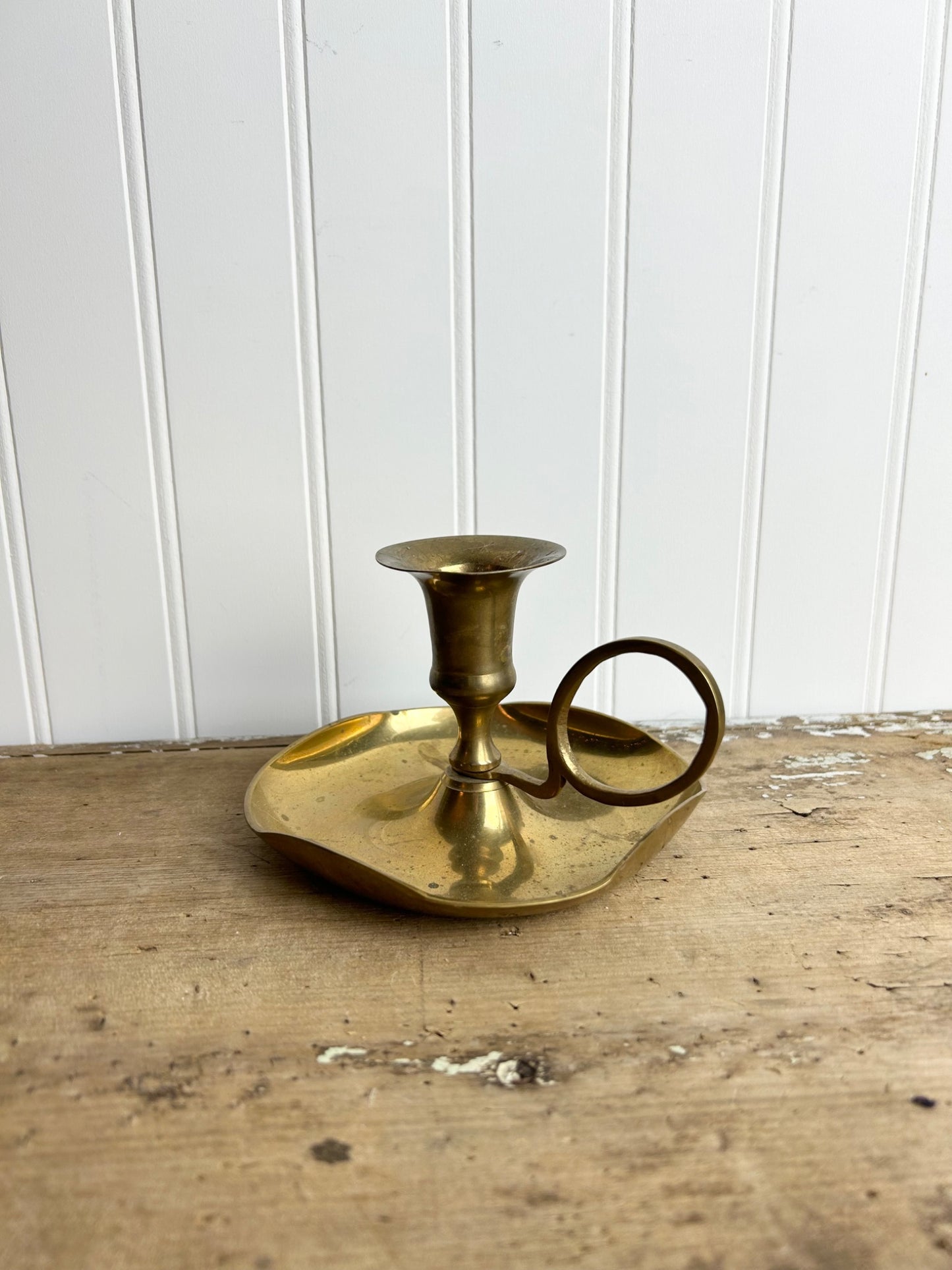 Brass Candle Holder - 1