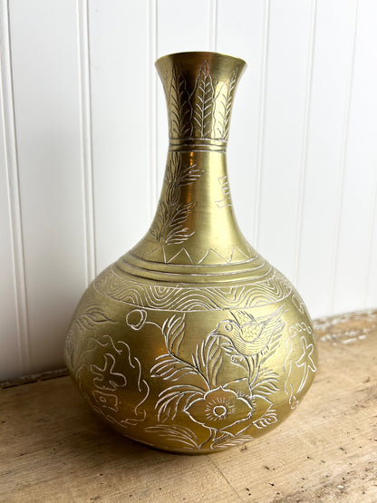 Brass Vase - 2