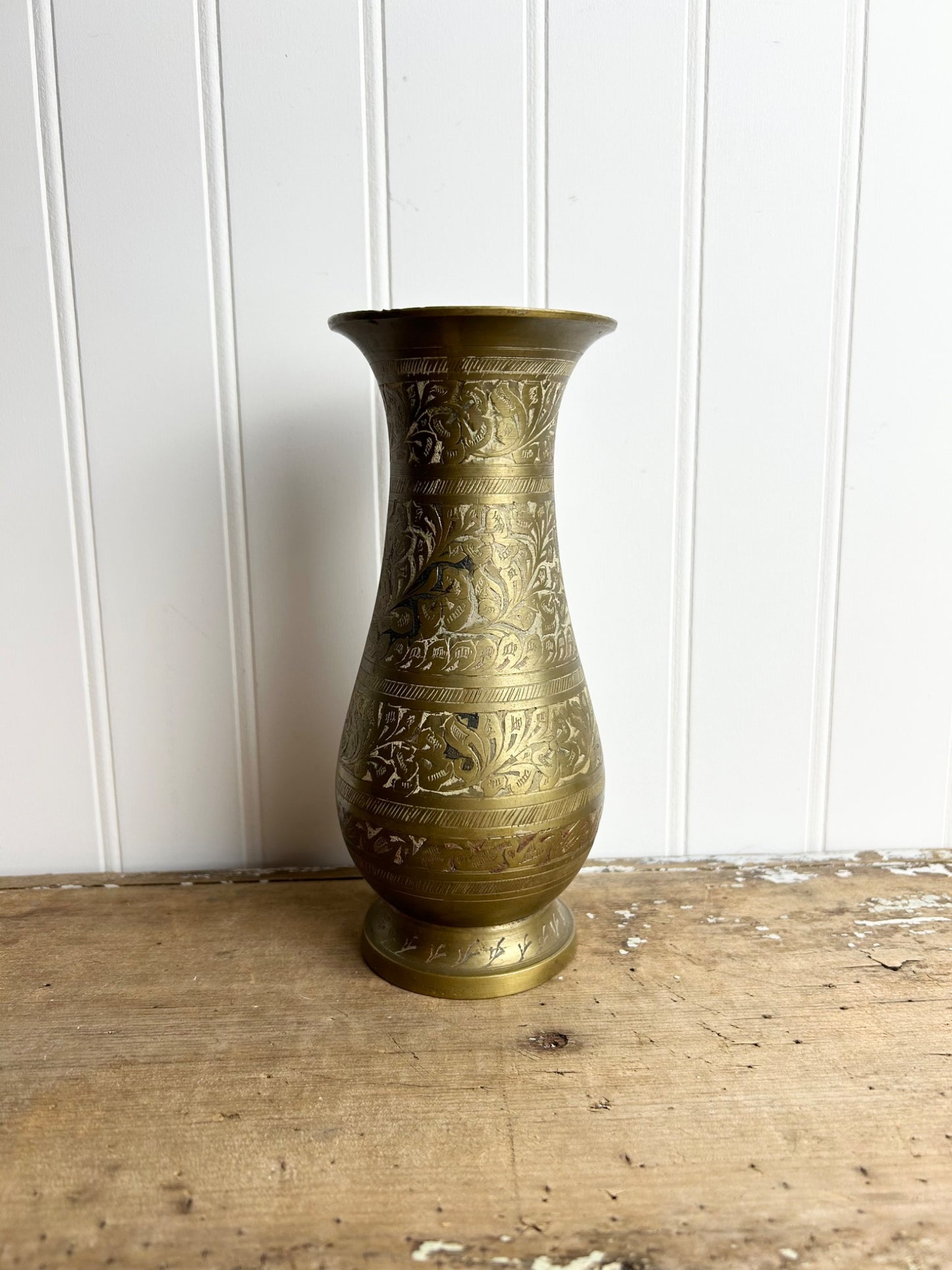 Small Brass Vase - 1