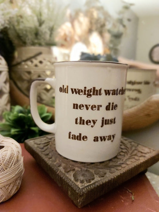 Old Weight watchers mug - 1