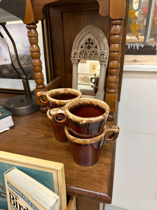 Set of ovenproof USA vintage cups - 1