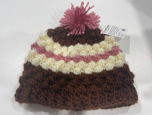 6-12 month bobble hat - 1