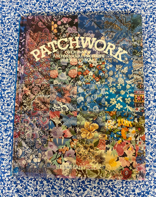 vintage patchwork book - 1