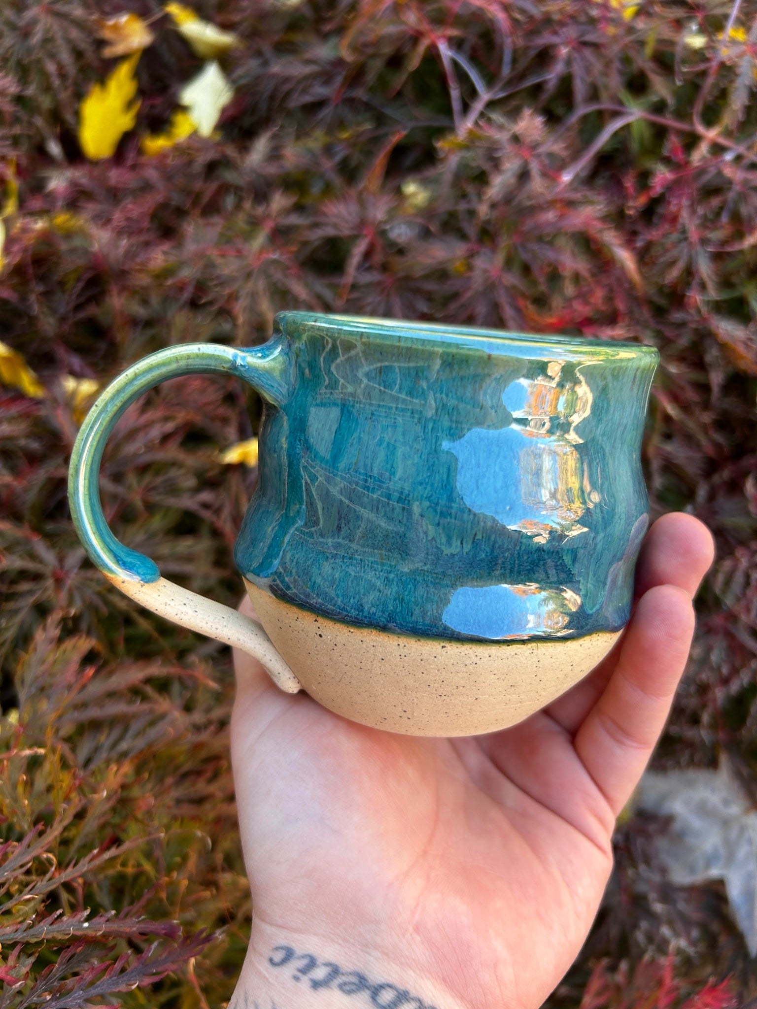 Green Twisty Mug - 1