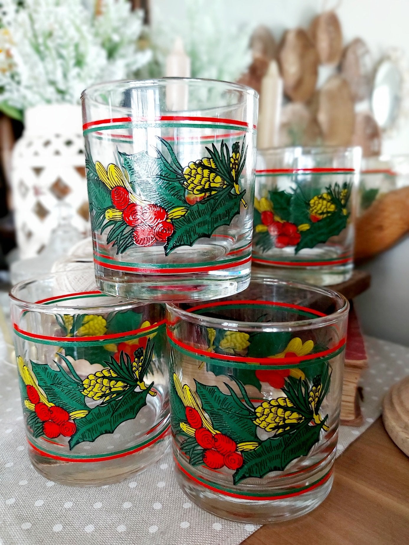 Set 4 Christmas cups - 1