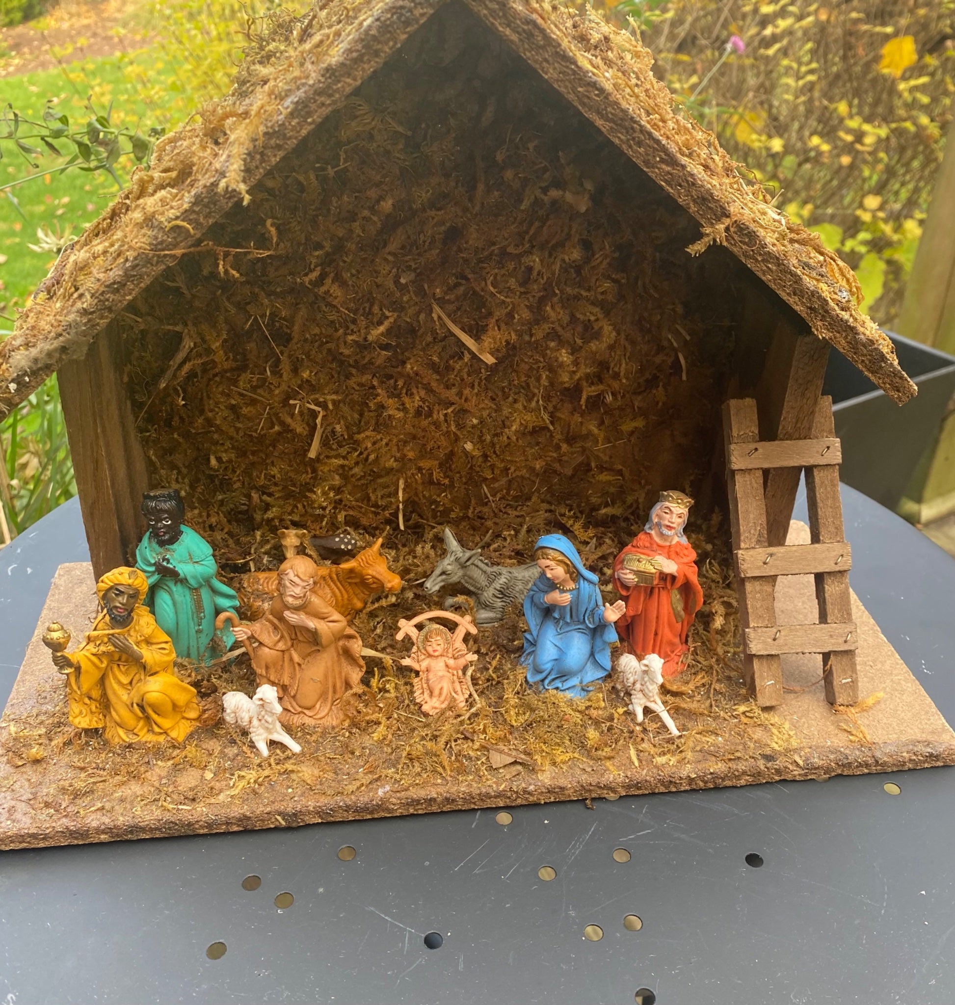 Wooden Nativity Scene - 1