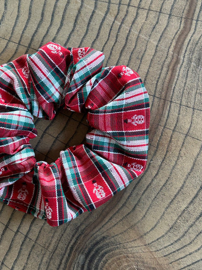 the original upcycled scrunchie - festive - 2