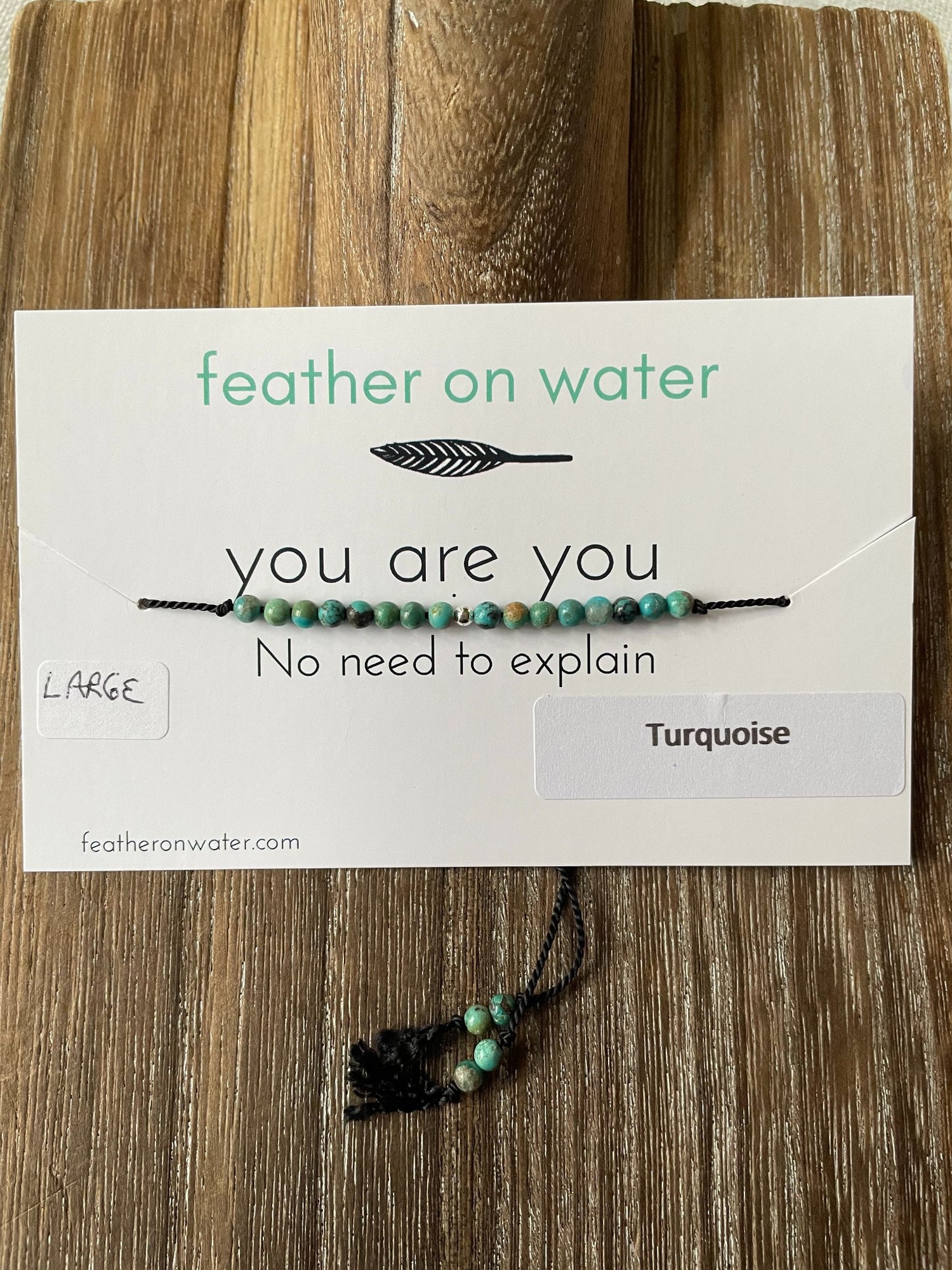 Silk Bracelet - turquoise - 1