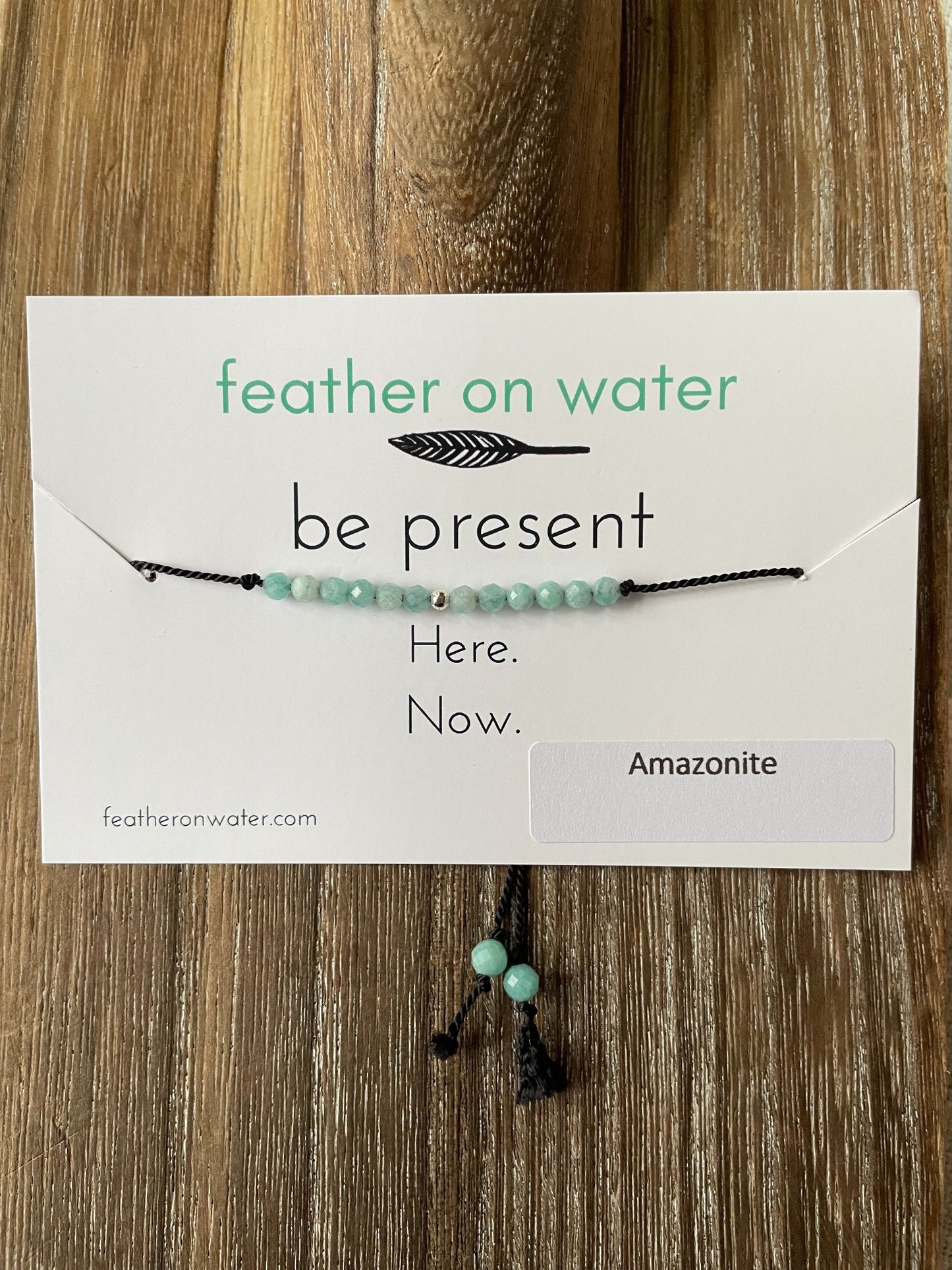 Silk Brace;et - amazonite - 1