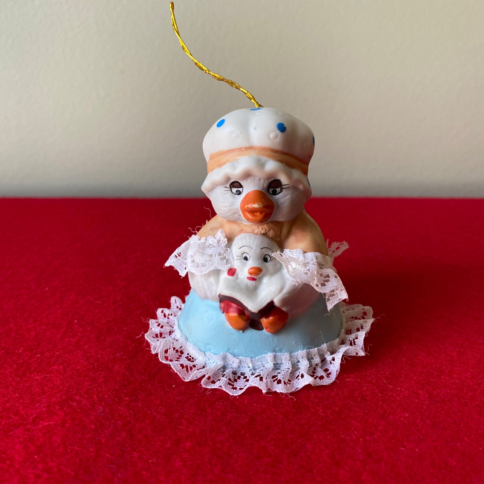 "L'il Charmer" Duck Christmas Bell Ornament  - 1