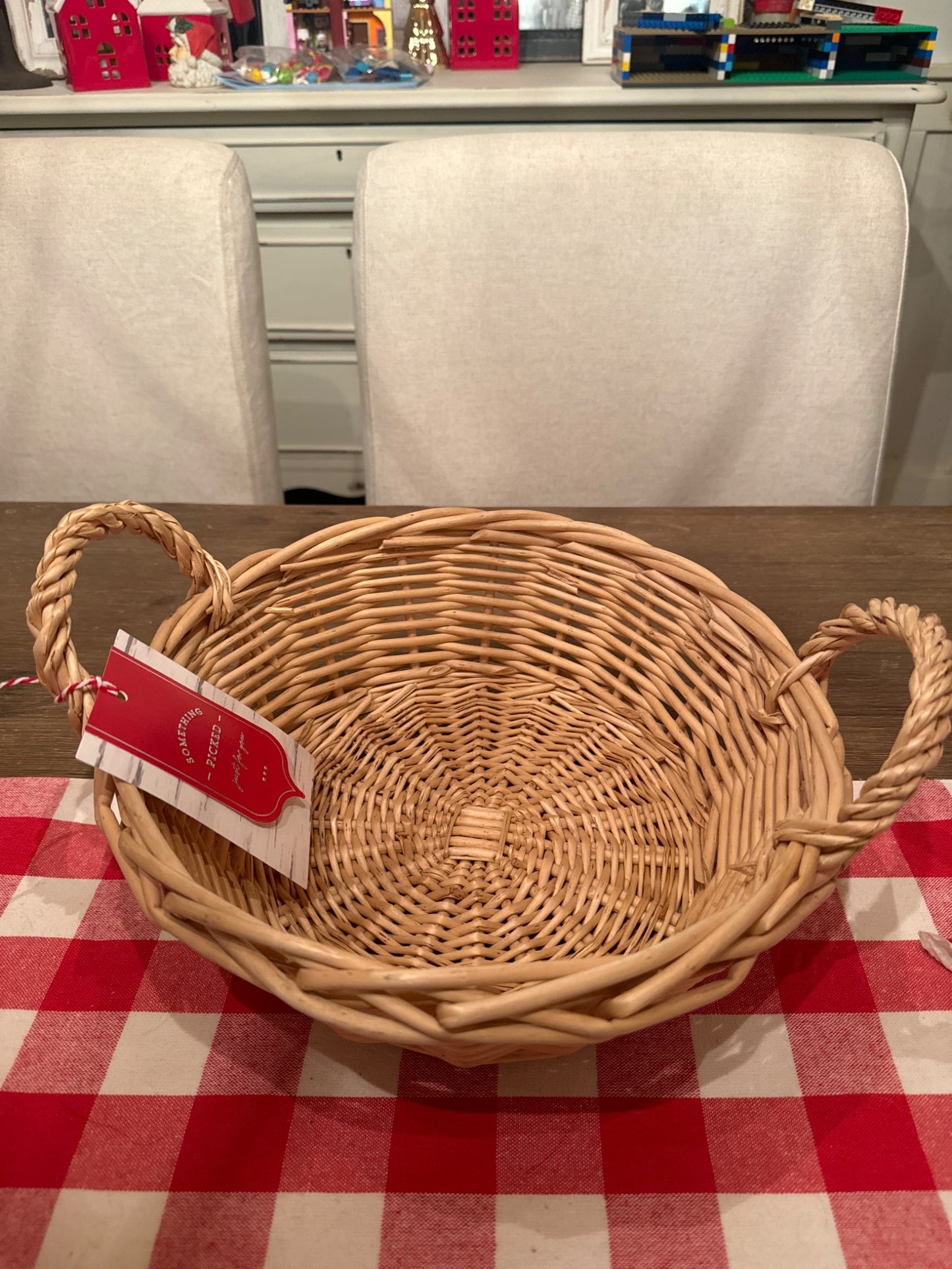 Round gift basket - 1