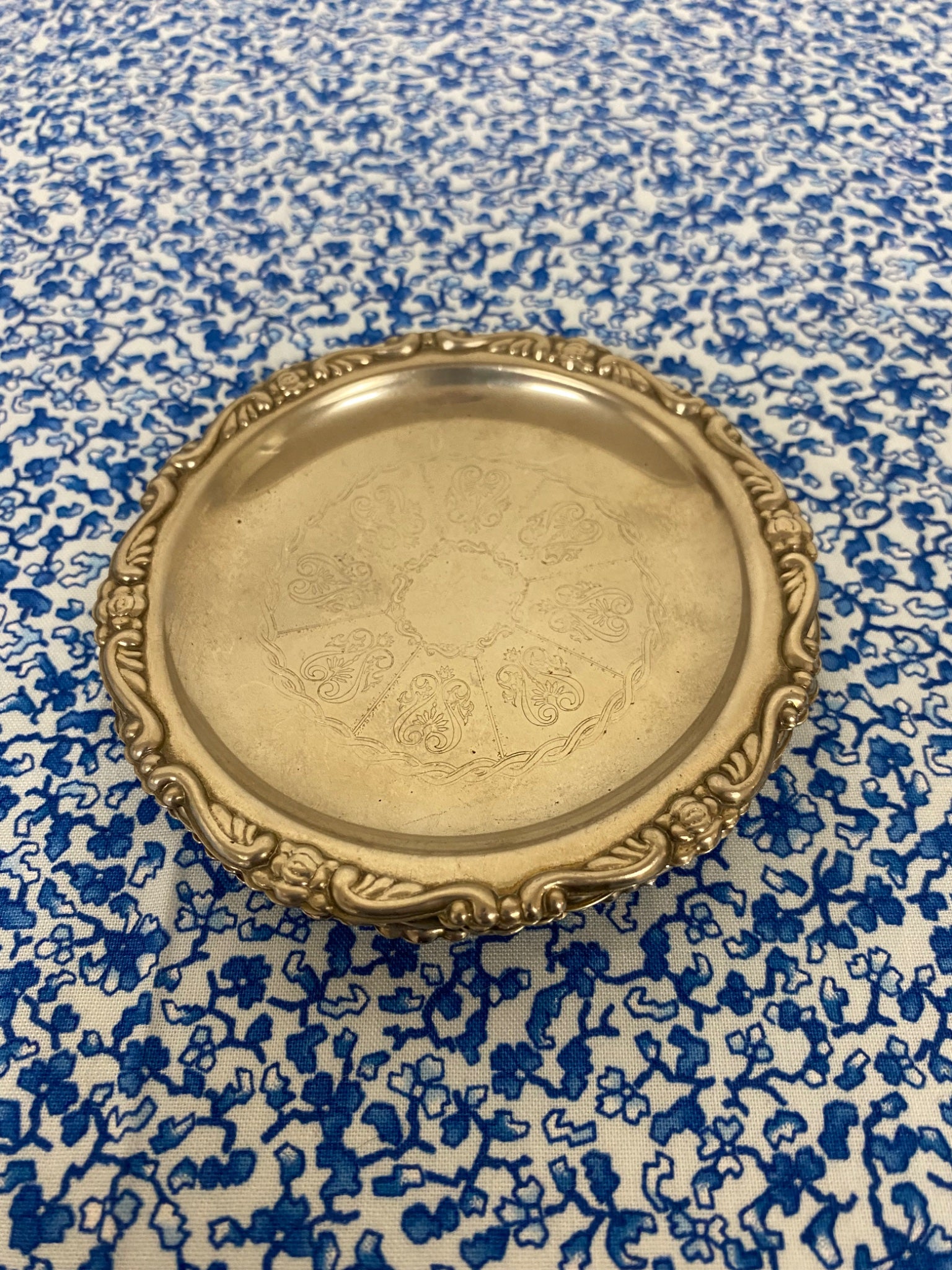 silver coaster set of 5 - 2