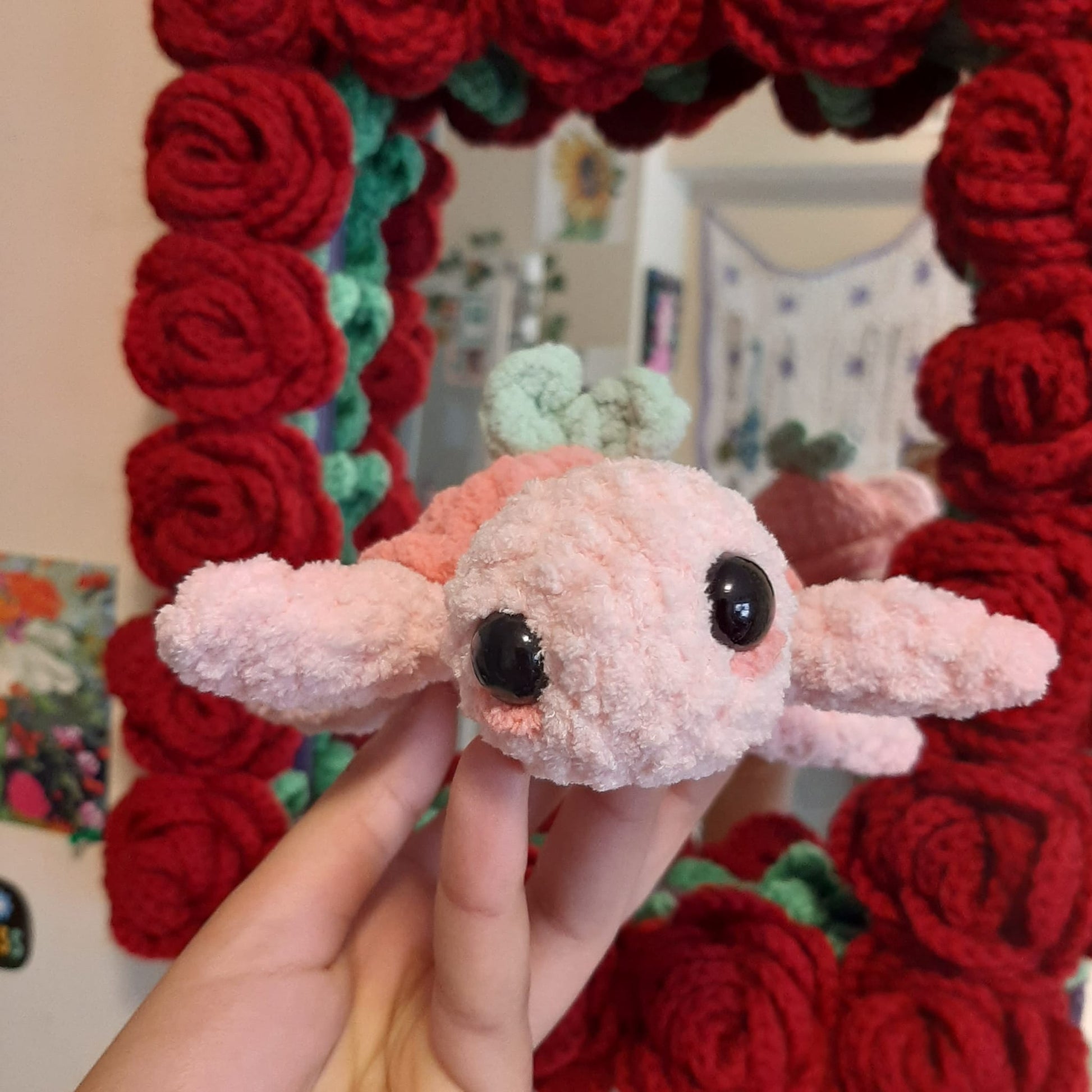 Strawberry Turtle Plushie - 2